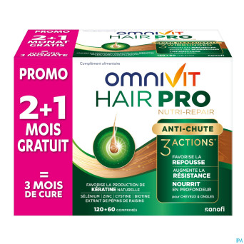 Omnivit hair pro nutri repair    comp 180