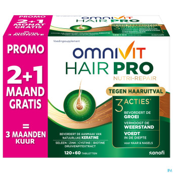 Omnivit hair pro nutri repair    comp 180
