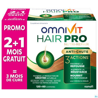 Omnivit hair pro nutri repair    comp 180
