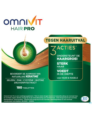 Omnivit hair pro nutri repair    comp 180