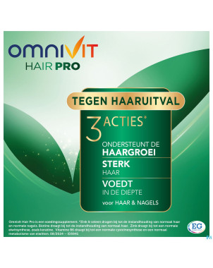 Omnivit hair pro nutri repair    comp 180
