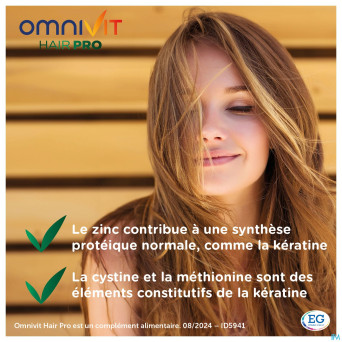 Omnivit hair pro nutri repair    comp 180