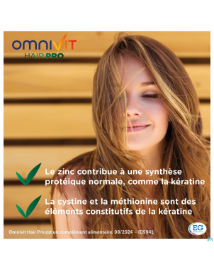 Omnivit hair pro nutri repair    comp 180