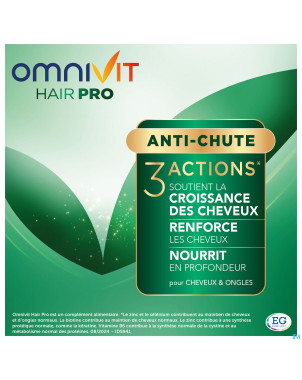 Omnivit hair pro nutri repair    comp 180