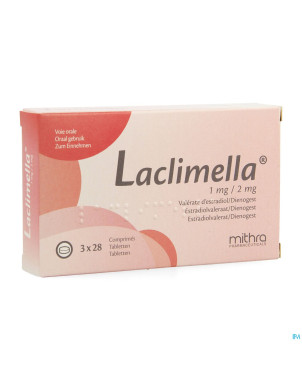 Laclimella 1mg/2mg comp  3 x 28