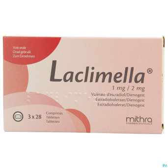 Laclimella 1mg/2mg comp  3 x 28