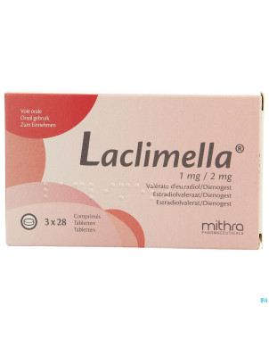 Laclimella 1mg/2mg comp  3 x 28