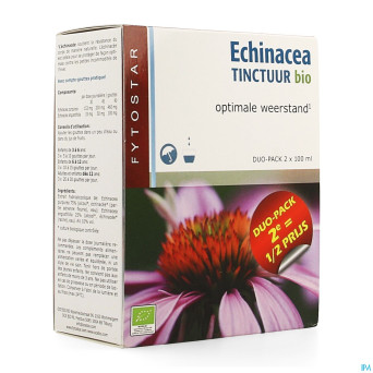 Fytostar echinacea teiture bio duo 2x100ml 2e -50%