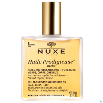Nuxe huile prodigieuse riche    vapo 100ml
