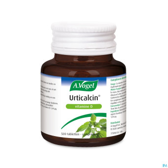 A.vogel urticalcin + vit d comp 500