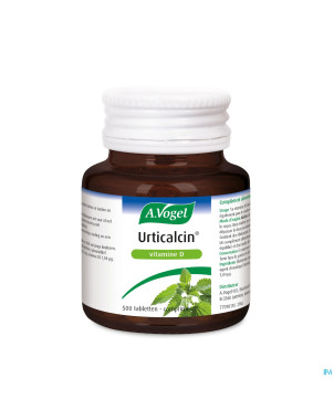 A.vogel urticalcin + vit d comp 500