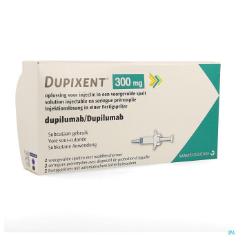 Dupixent 300mg sol inj ser preremplie 1x2 150mg/ml