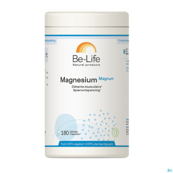 Magnesium magnum be life v-caps 180