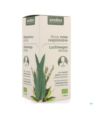 Purasana vegan puragem sirop respiratoire    200ml