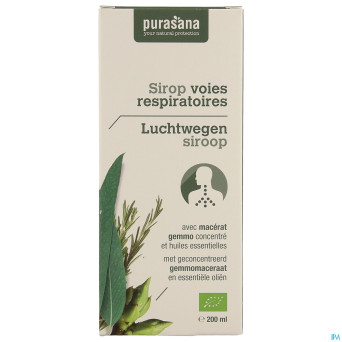 Purasana vegan puragem sirop respiratoire    200ml
