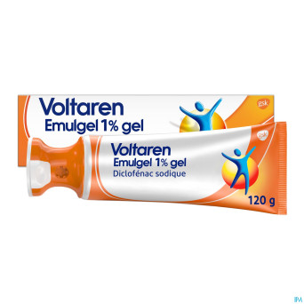 Voltaren emulgel 1 % gel 120 g bouchon applicateur