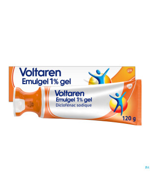 Voltaren emulgel 1 % gel 120 g bouchon applicateur