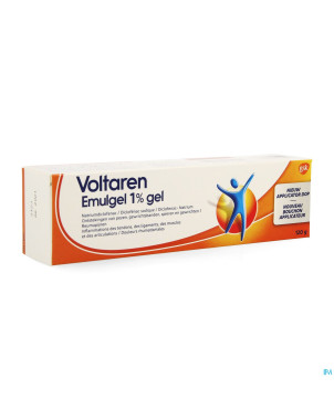 Voltaren emulgel 1 % gel 120 g bouchon applicateur