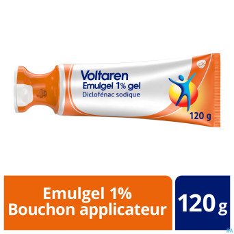 Voltaren emulgel 1 % gel 120 g bouchon applicateur