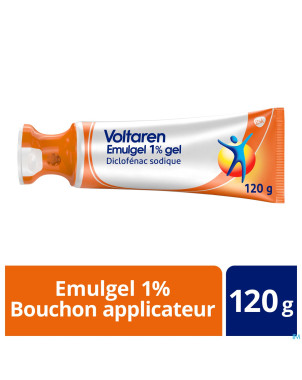 Voltaren emulgel 1 % gel 120 g bouchon applicateur