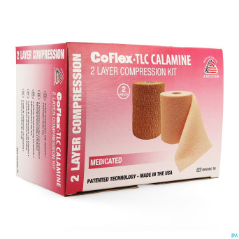 Andover coflex calamine lite 2layer 10,0cm roul. 2