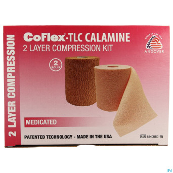 Andover coflex calamine lite 2layer 10,0cm roul. 2