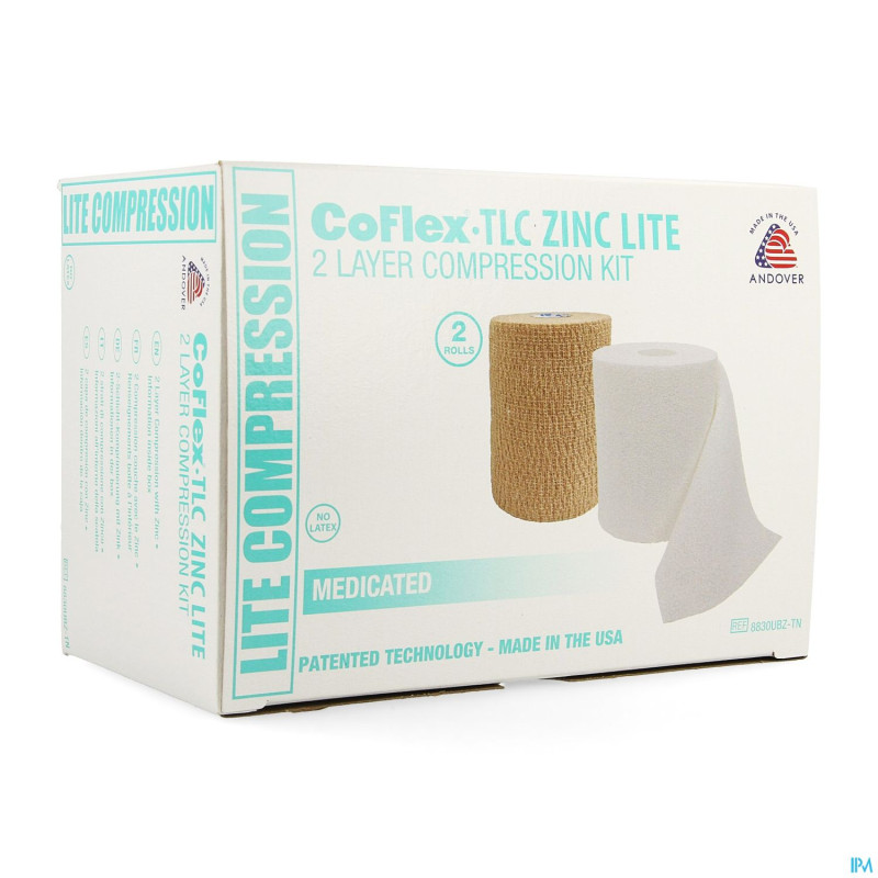 Coflex tlc zinc 7,5cm    rouleau 2