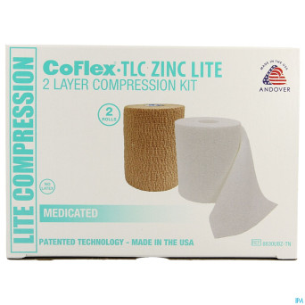 Coflex tlc zinc 7,5cm    rouleau 2