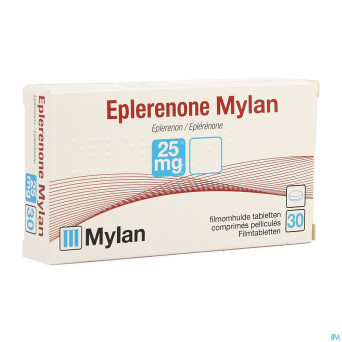 Eplerenone mylan 25mg comp pell 30 x 25mg