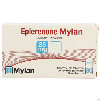 Eplerenone mylan 25mg comp pell 30 x 25mg