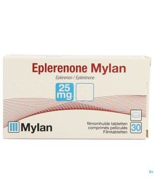 Eplerenone mylan 25mg comp pell 30 x 25mg