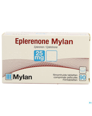 Eplerenone mylan 25mg comp pell 90 x 25mg