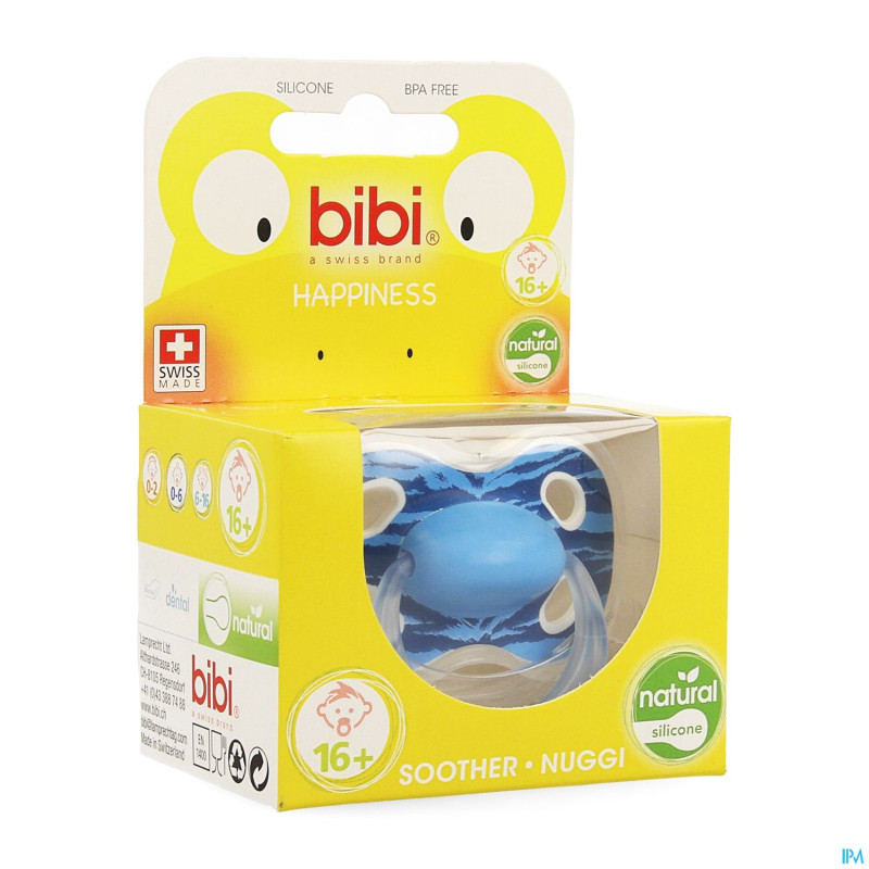 Bibi sucette hp natural wild baby    6-16m