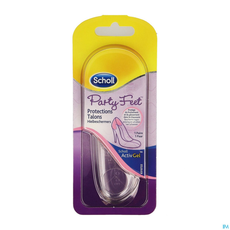 Scholl activgel party feet protections talons    2