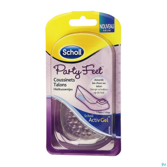 Scholl activgel party feet coussinets talons    2