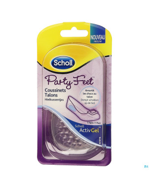 Scholl activgel party feet coussinets talons    2