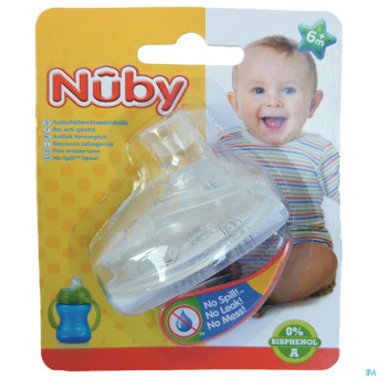 Nuby bec remplac.a/goutt gob.swirl super spout +6m