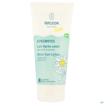Weleda edelweiss lait apres soleil    tube 200ml