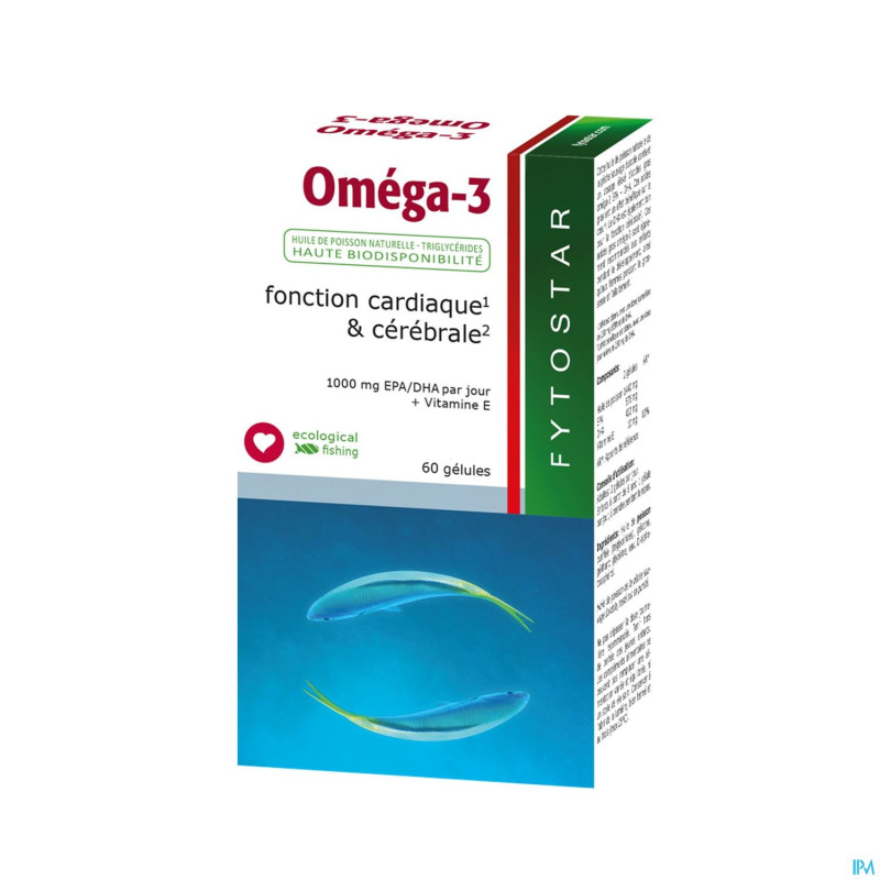 Fytostar omega-3 epa + dha maxi    caps 60