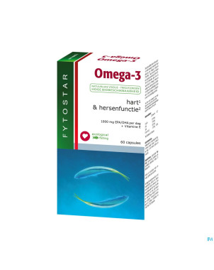 Fytostar omega-3 epa + dha maxi    caps 60