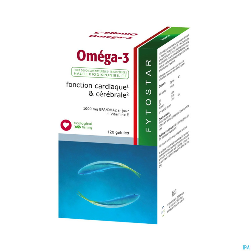 Fytostar omega-3 epa + dha maxi    caps 120