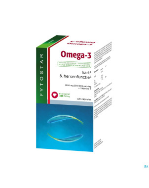 Fytostar omega-3 epa + dha maxi    caps 120