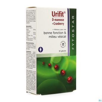 Fytostar urifit d-mannose + cranberry    caps 30