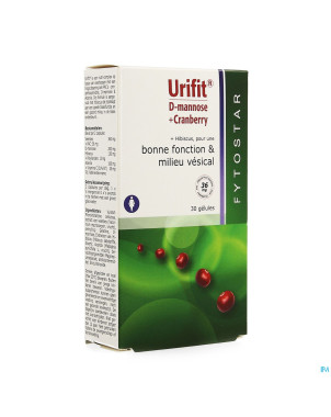 Fytostar urifit d-mannose + cranberry    caps 30
