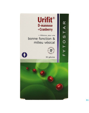 Fytostar urifit d-mannose + cranberry    caps 30