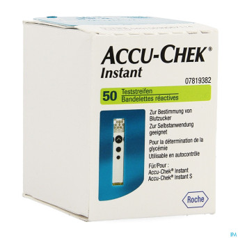 Accu chek instant tests 50 bandelettes
