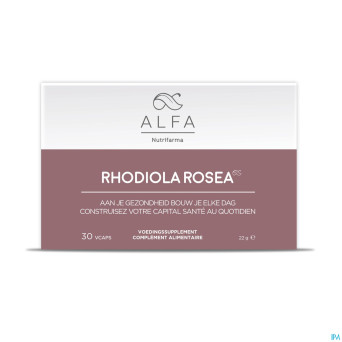 Alfa rhodiola rosea 500mg v-caps 30