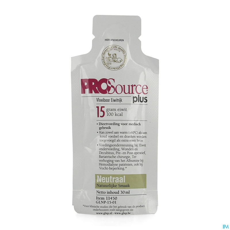 Prosource plus neutre 15g protein    sach 1x30ml