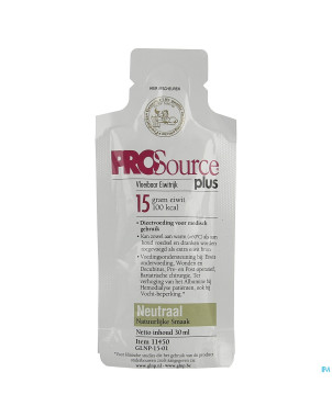 Prosource plus neutre 15g protein    sach 1x30ml