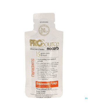 Prosource nocarb myrtille 15g protein  sach 1x30ml